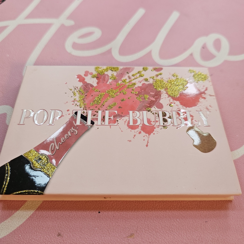 Pop The Bubbly Pink Highlighter Palette